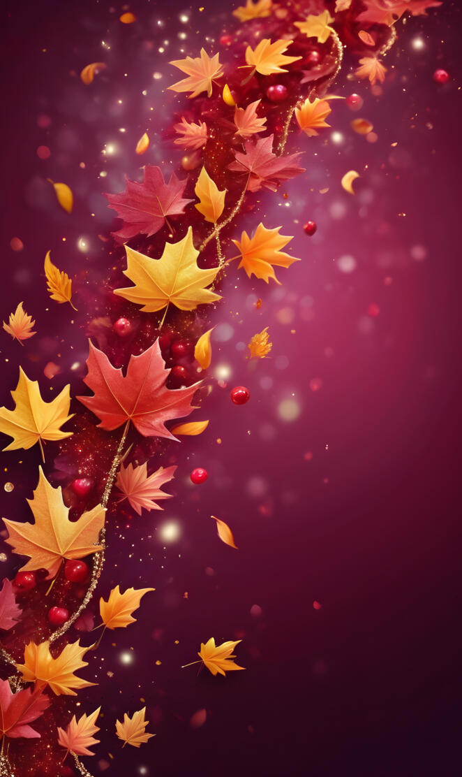 Autumnal Twisted Leaves