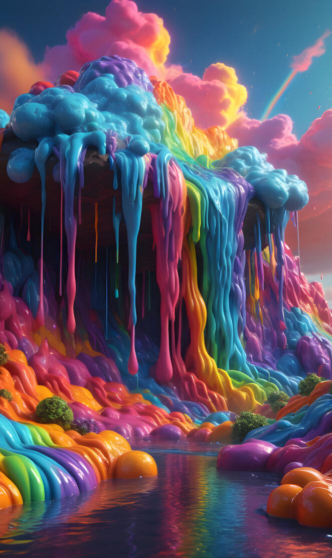 a group of colorful balloons