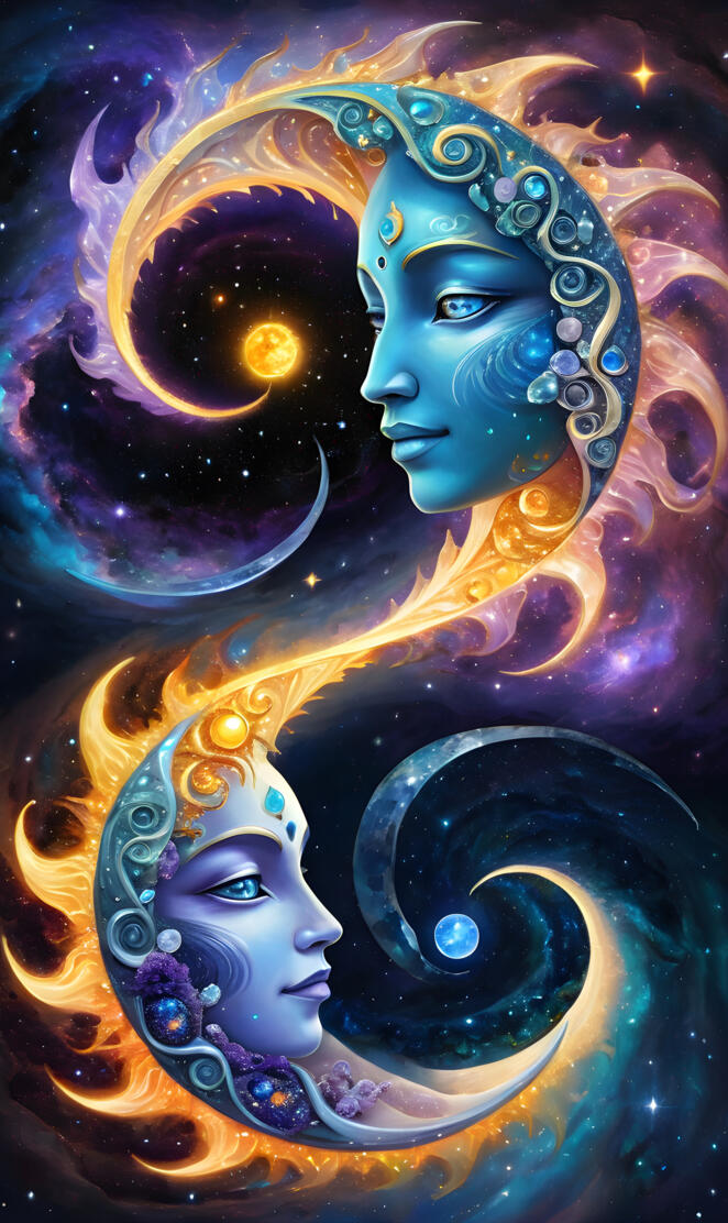 moon twin flames