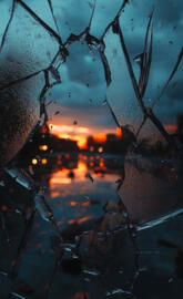Cracked Screen HD Wallpaper