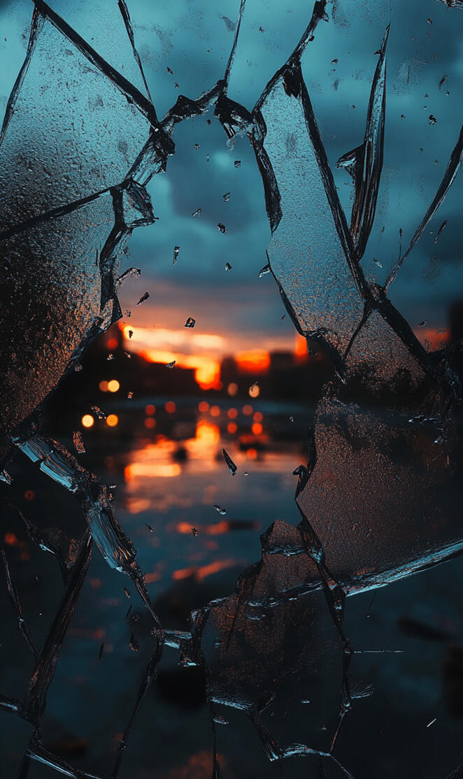 Cracked Screen HD Wallpaper