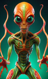 cool alien dude