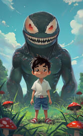 Venomm With Cute boy