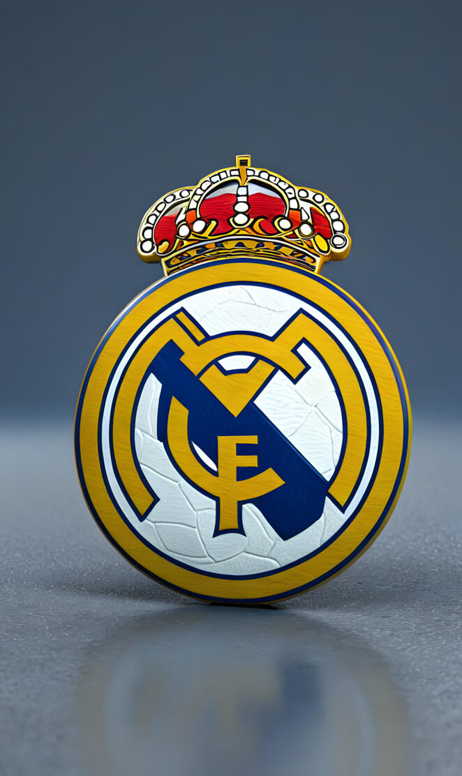 Real Madrid écusson 3d