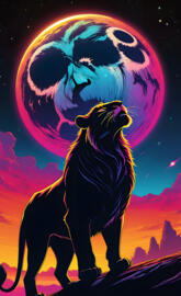 Rafiki and Lion King