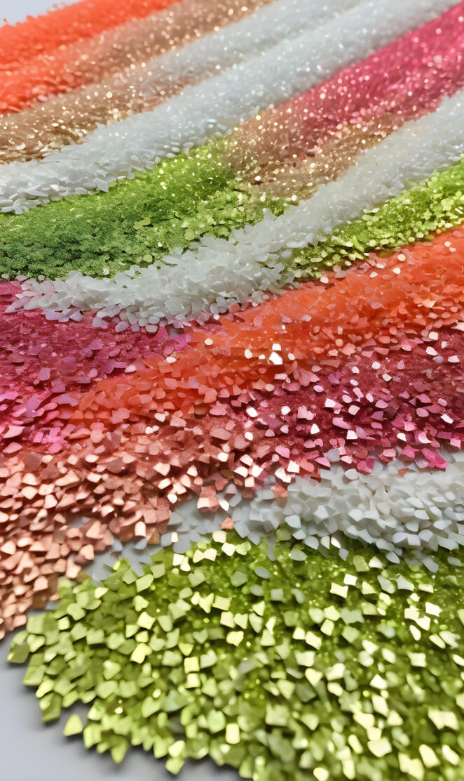 a close-up of some red and green beans