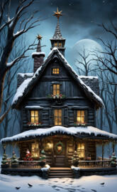 rustic tim Burton Christmas