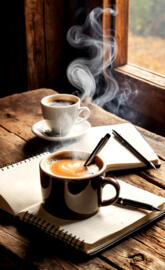 Morning Coffee Moment