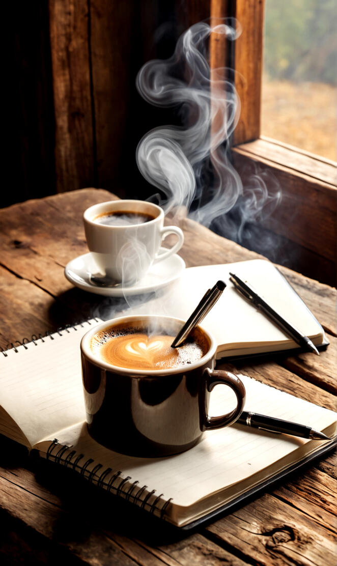 Morning Coffee Moment