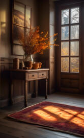 rustic winter autumnal