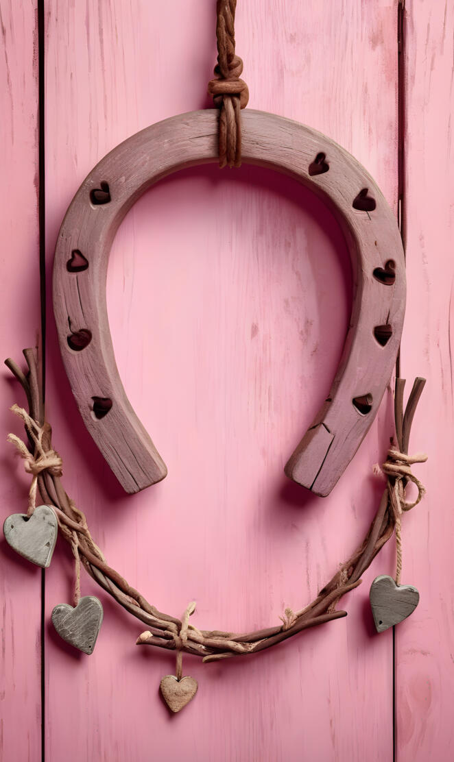 valentine rustic horseshoe
