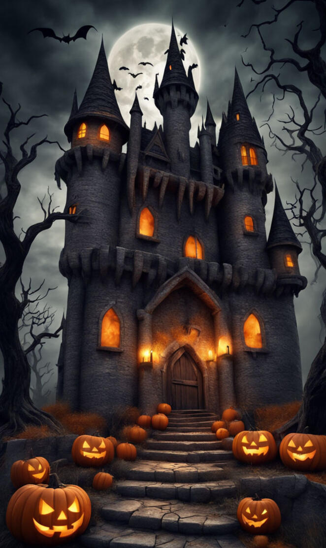 Rustic Spooky Castle