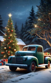classic truck christmas 02