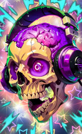 Exploding Skull