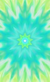 Aqua star burst