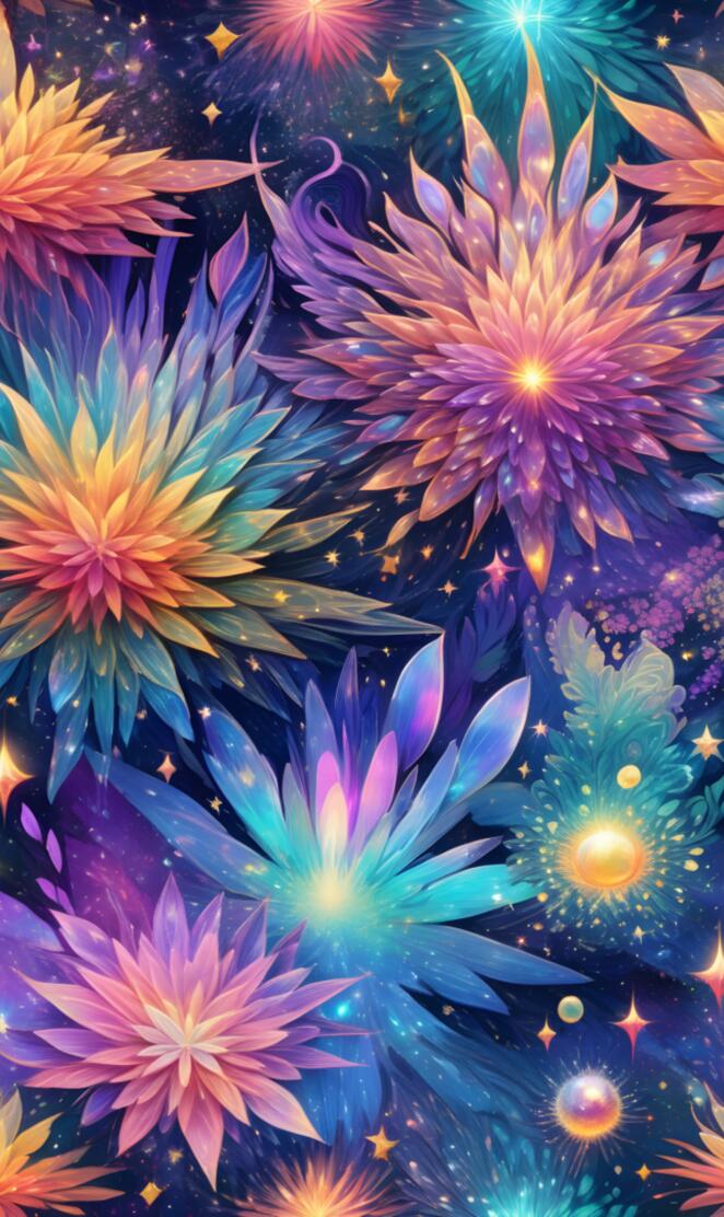 Floral bursts of Color