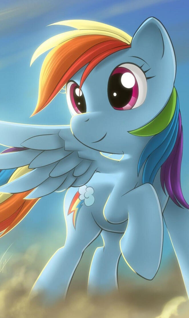 Cute rainbow dash
