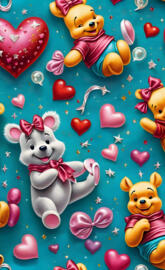 a group of stuffed animals