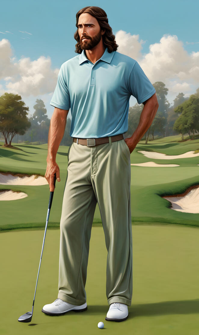 Golfing Jesus VIII ⛳