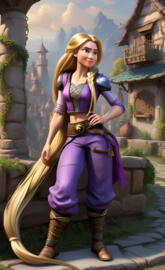 Rapunzel Mortal Kombat