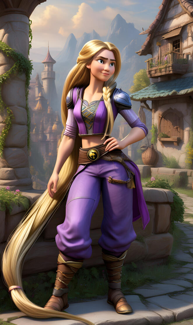 Rapunzel Mortal Kombat