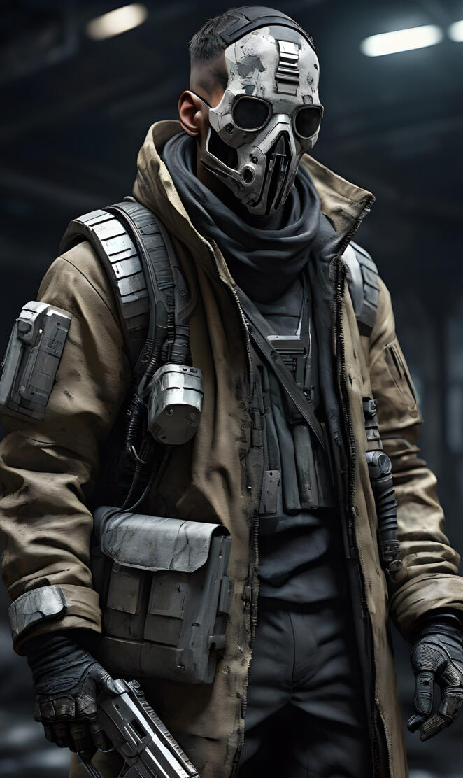 Sci-Fi bounty hunter