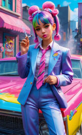 Lisa Frank gangster