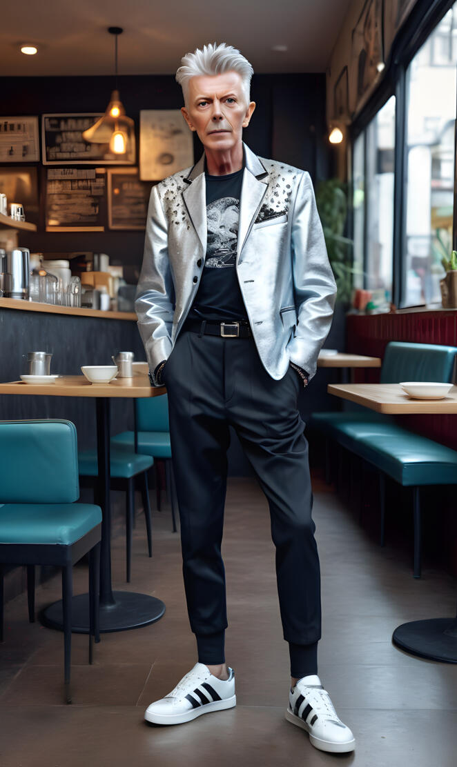 78 yrs old David Bowie!! (missing him)