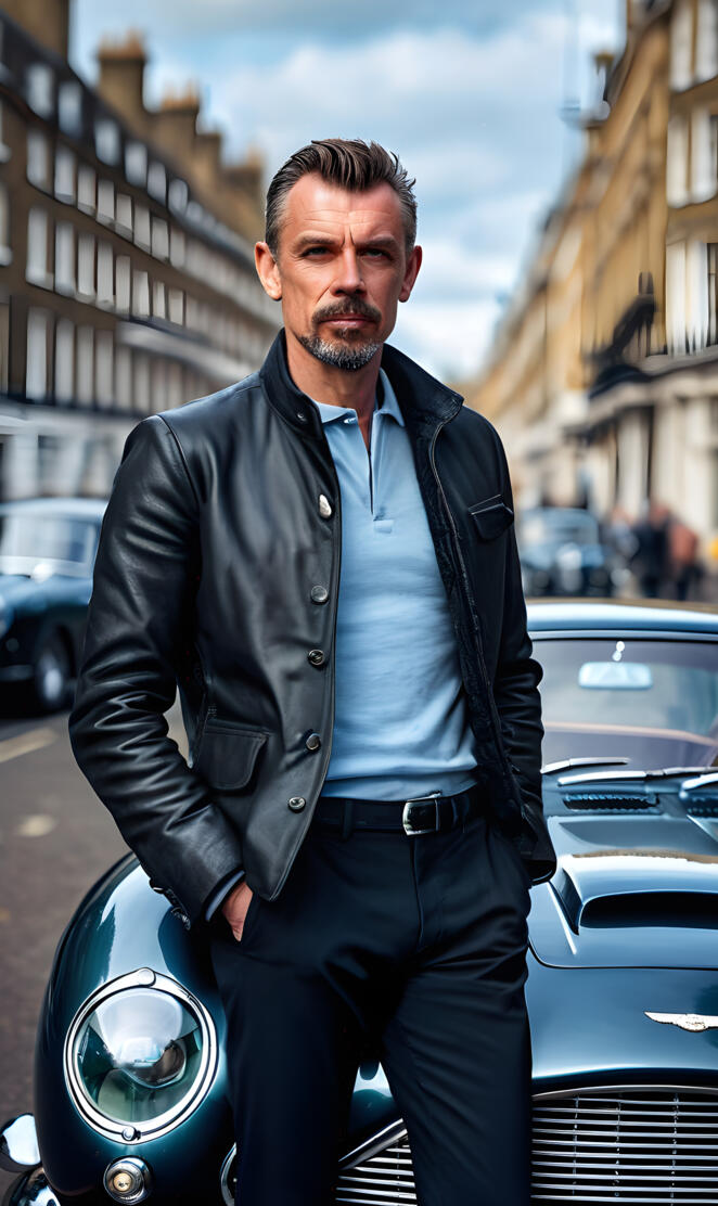 famous book heroes revisited, James Bond, code 007!