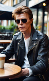 40yrs old David Bowie! AI powered picture