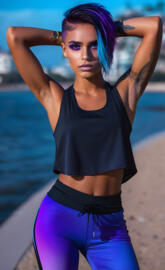 Daniela Braga posing for a picture