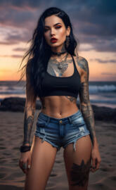 stunning inked Beauty