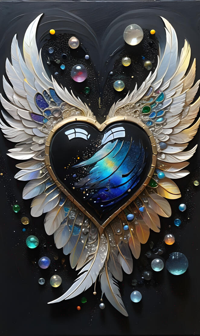 a mask with many different colors