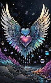 a colorful butterfly with wings