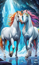 Anime rainbow girls!