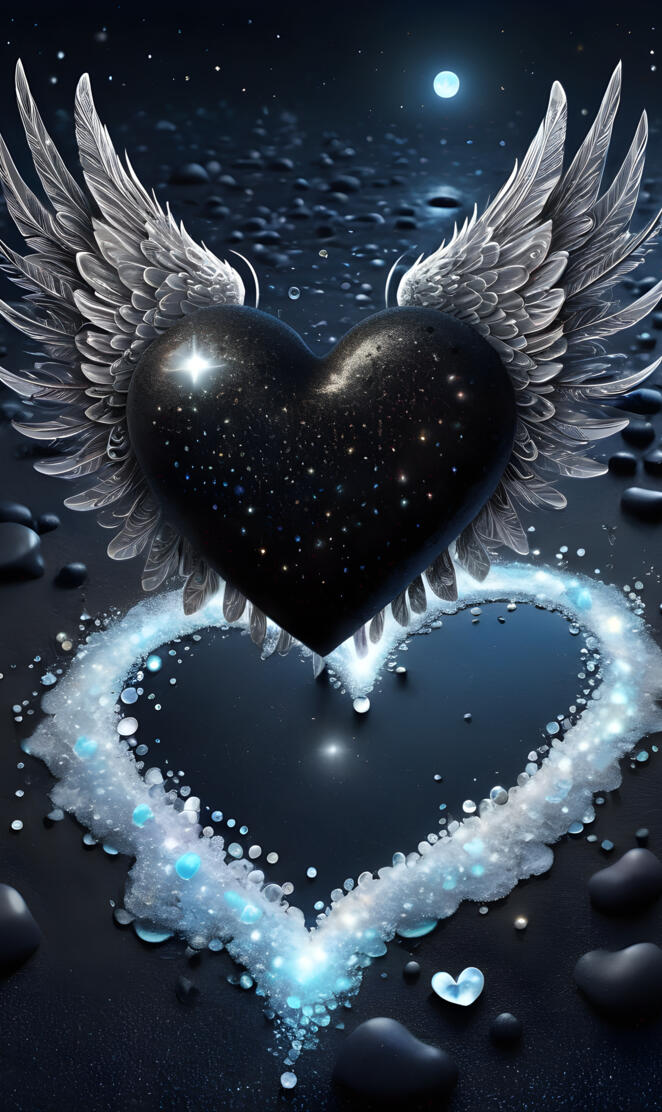 a black and white sea creature