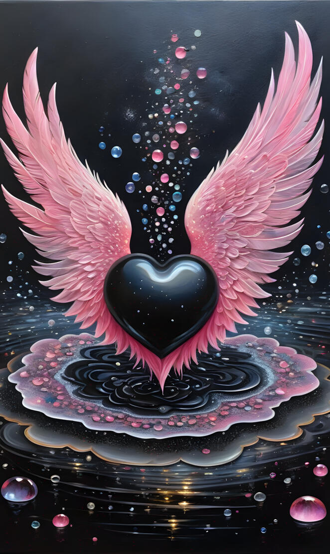 a mask with feathers on it