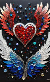 a colorful map of the world