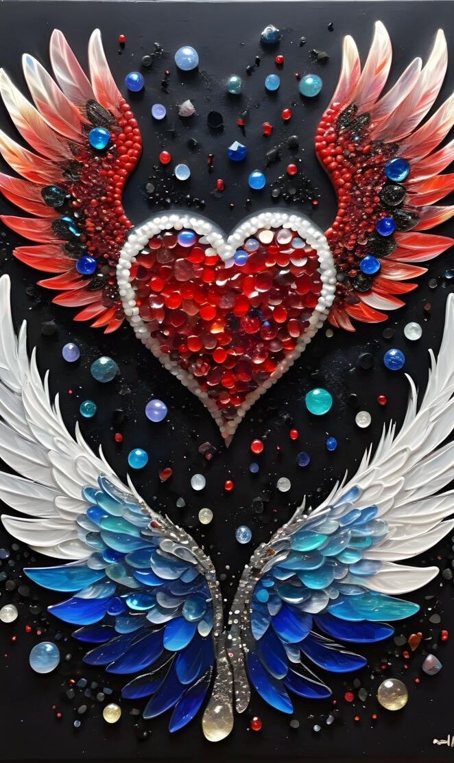 a colorful map of the world