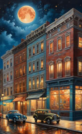 Art Nouveau - Night life of the city