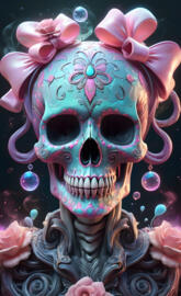 sugar skull girl