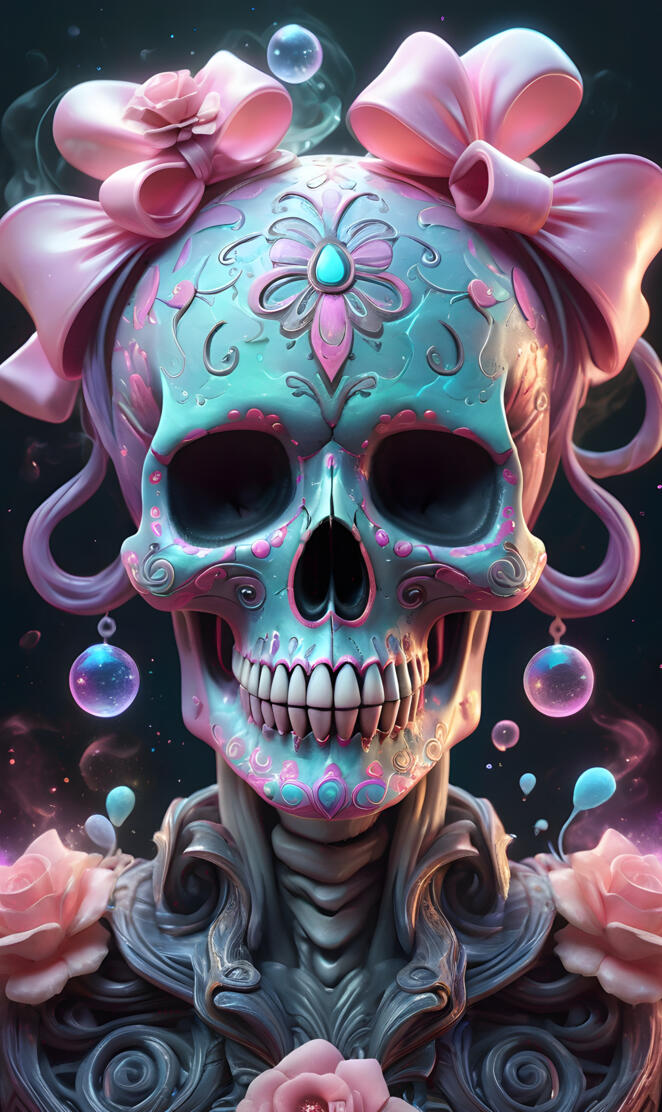 sugar skull girl