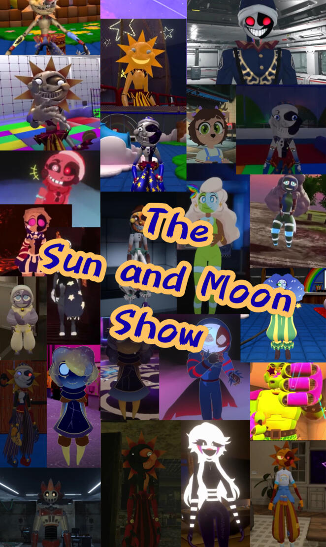 Sun and Moon show Background