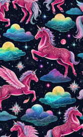 Dazzling night time sky dancers