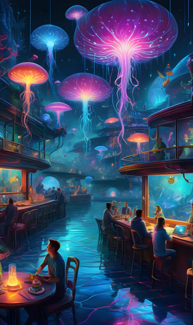 New Years eve partying