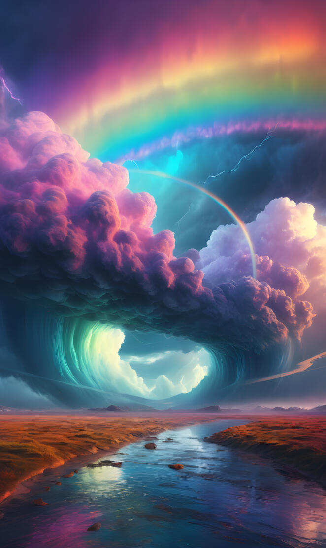 rainbow prism storm