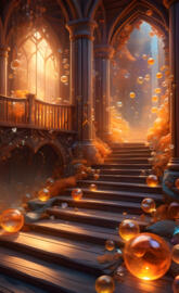 a large ornately decorated chandelier