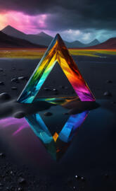 a colorful kite on the ground