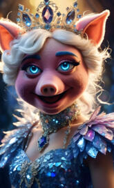 Miss Piggy in Real life