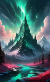 The Obsidian Mountains scraped the sky